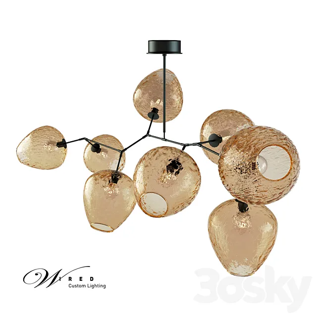 Rodriguez - Horizontal Champagne Crackle 3DModel