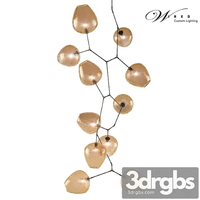 Rodriguez Vertical Champagne Crackle 1 3D Model Download