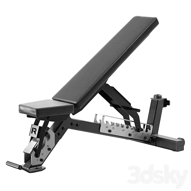 Rogue Adjustable Bench 3D Model Free