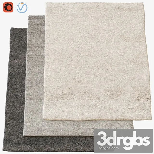 Rogvyst Carpet Set 3D Model Free