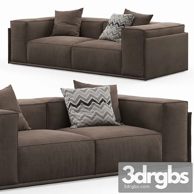 Roland 2-seat sofa by doimo salotti