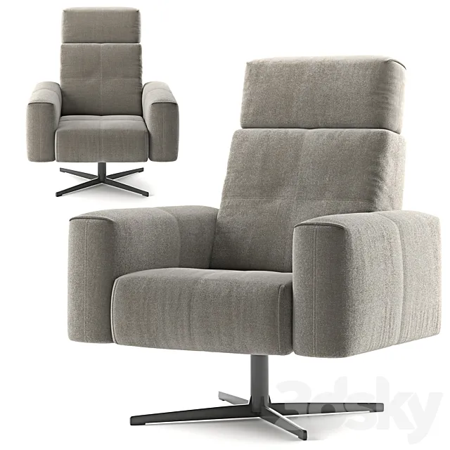 Rolf Benz 50 armchair 3D Model