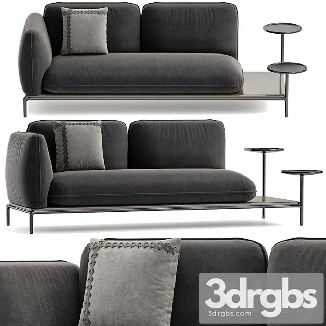 Rolf benz 515 addit 2 3D Model Free