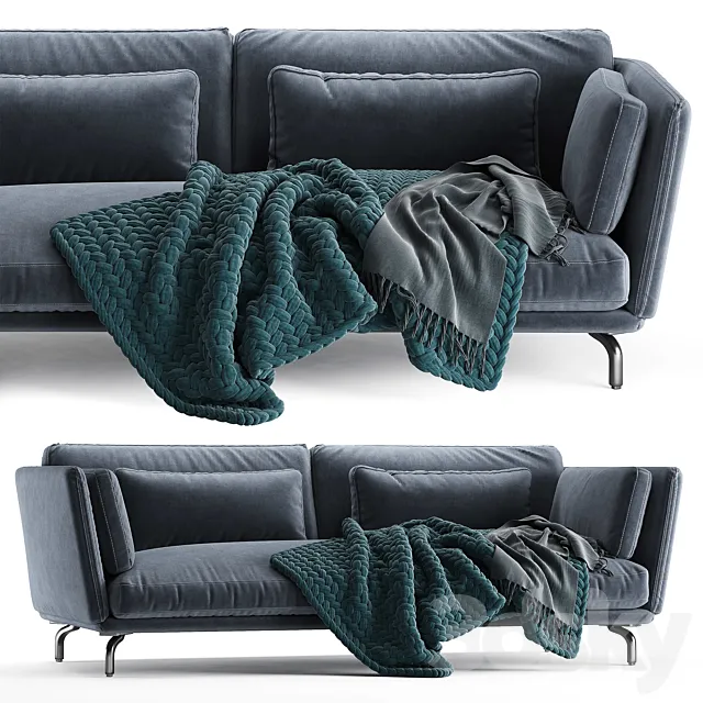 Rolf benz 525 rondo sofa 3DModel