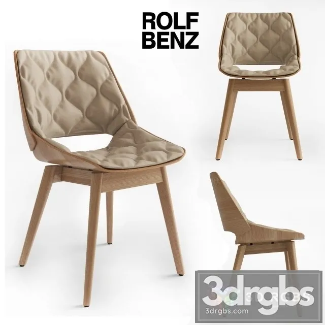 Rolf Benz 650 Chair 3D Model Free