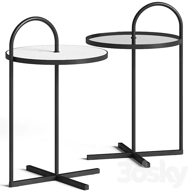 Rolf Benz 902 Side Tables 3DModel