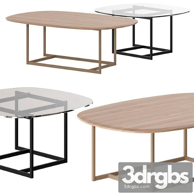 Rolf Benz 932 Coffee Tables 3D Model Free