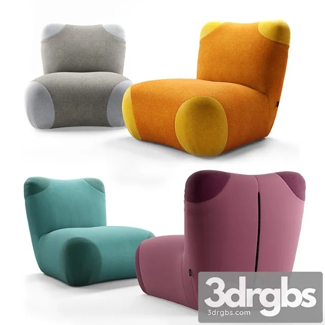 Rolf benz. chair freistil 171. 3D Model Free