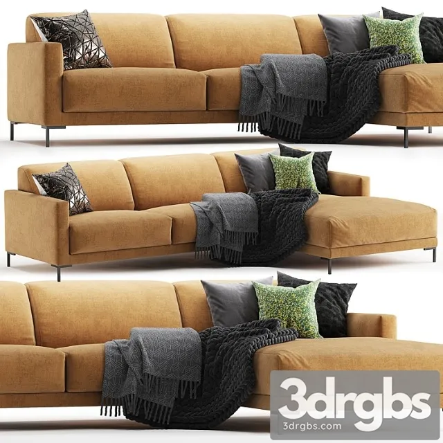 Rolf benz freistil 141 sofa set 2 3D Model Free