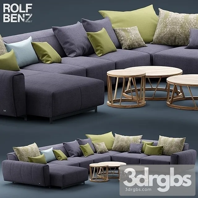 Rolf Benz Teno 3D Model Free