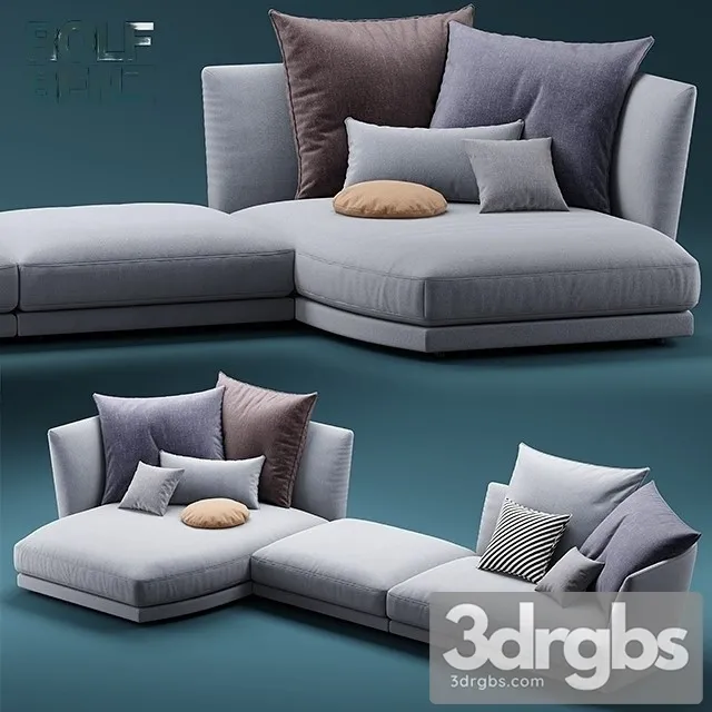 Rolf Benz Tondo 01 3D Model Free