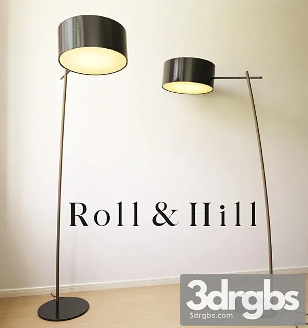 Roll And Hill Lamp 1 3D Model Free
