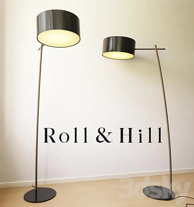 roll and hill lamp Free Download
