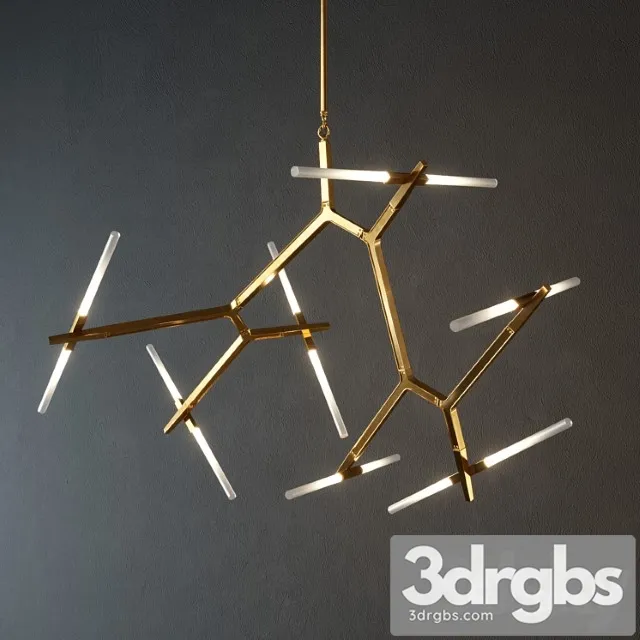 Roll Hill Agnes Lamp 3D Model Free