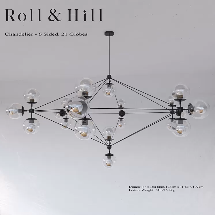 Roll & Hill Modo 3D Model
