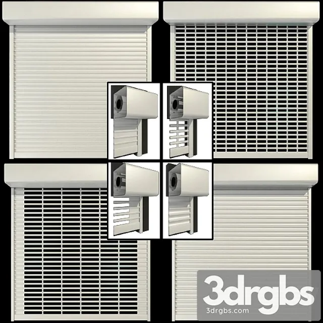Roll Shutter Systems 2 3D Model Download