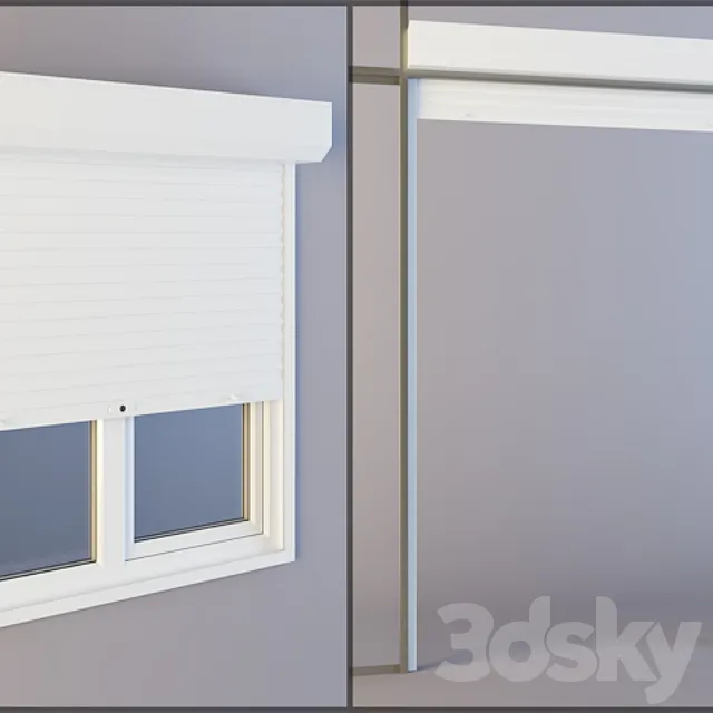 Roll shutters 3D Model
