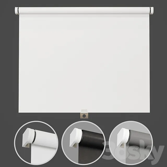 Roller blind Ikea Tuppler 3DModel