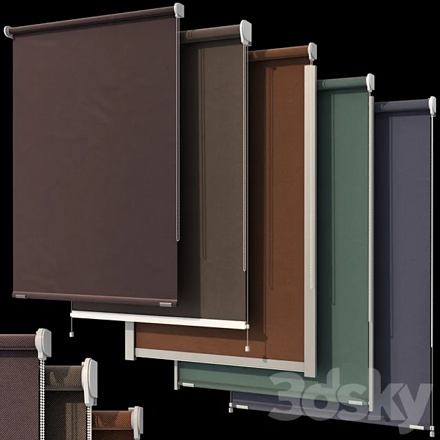 Roller blinds set Free Download