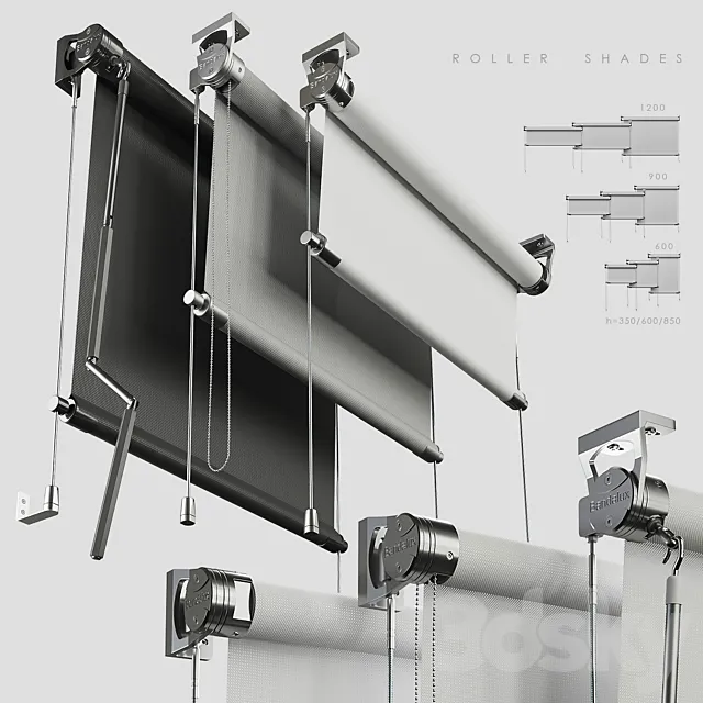Roller Shades 3DModel