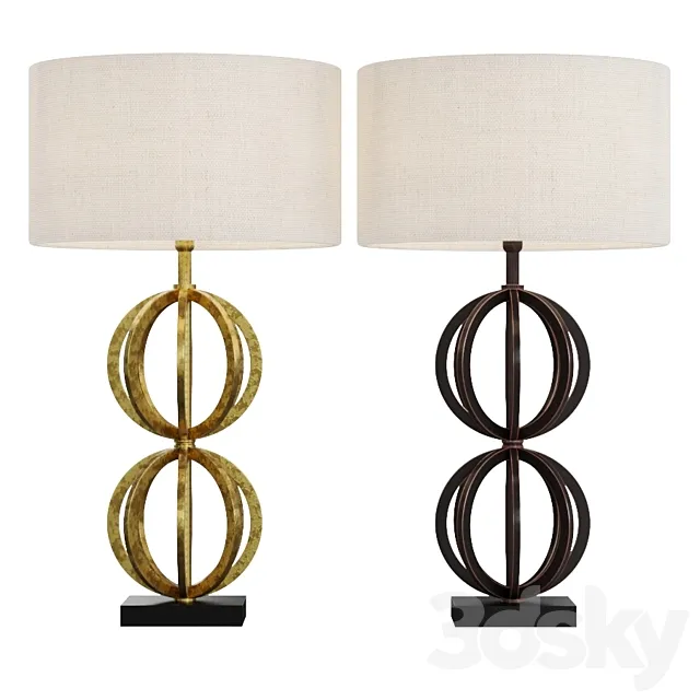 Rollo Antique Gold & Bronze 2-in-1 3D Model