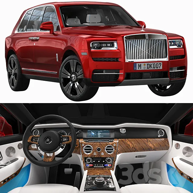 Rolls-Royce Cullinan 3D Model