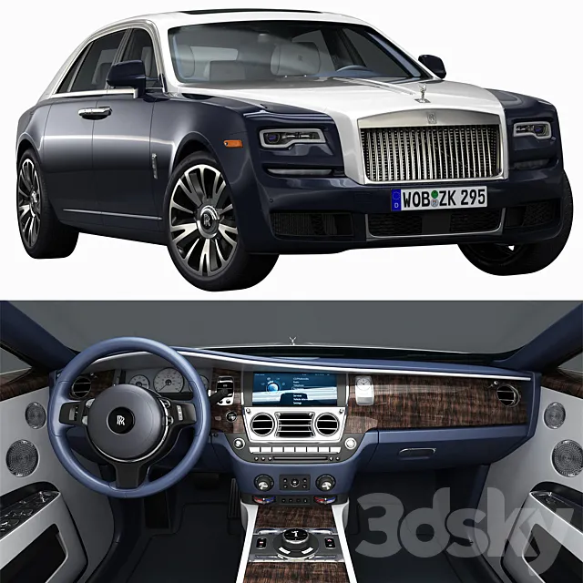 Rolls-Royce Ghost EWB 3DModel