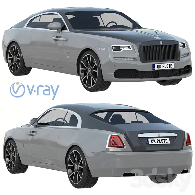Rolls-Royce Wraith 3D Model