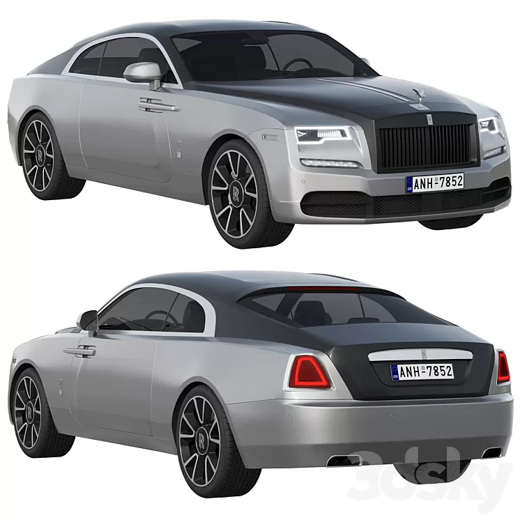 Rolls-Royce Wraith 3D Model