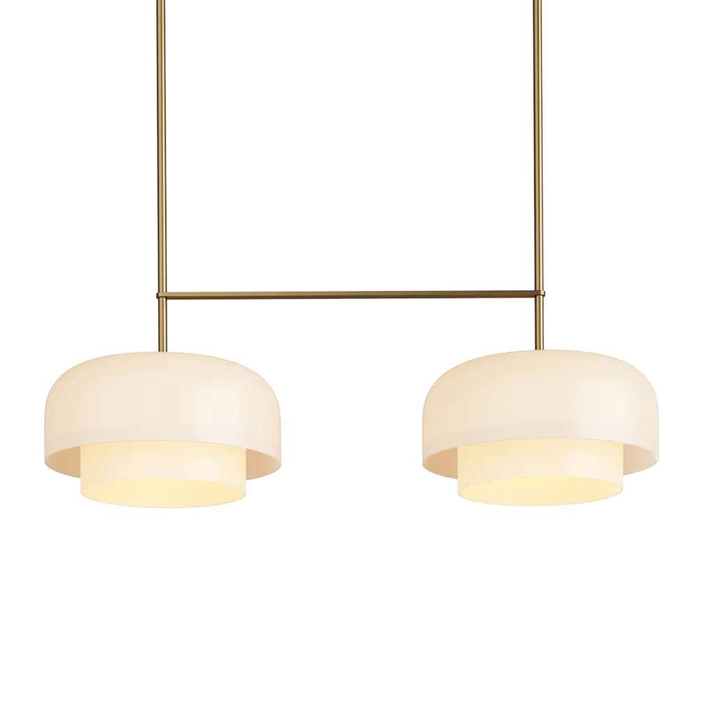 Rolo Extra Large Double Down Double Pendant by Articolo