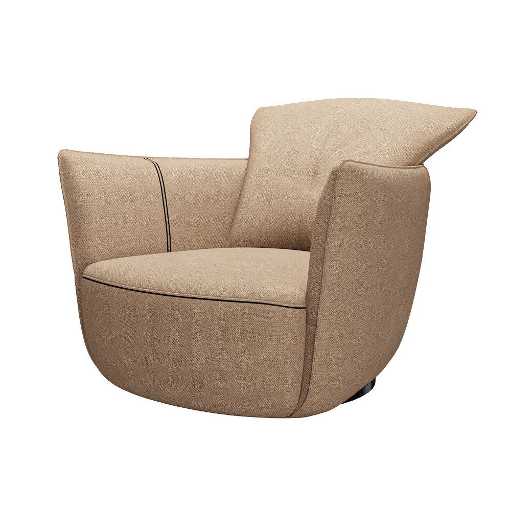 Rom - Armchair Pepe 3D Model