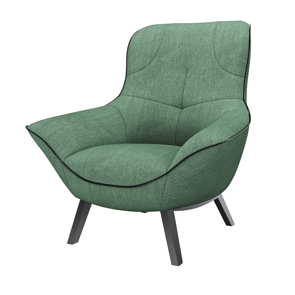 Rom - Armchair Rico 1 3D Model