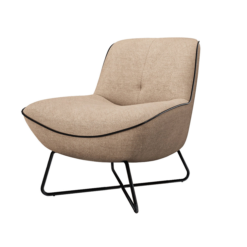 Rom - Armchair Rico 2 3D Model