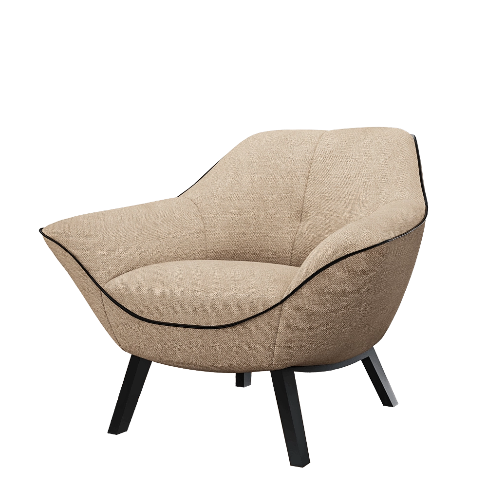 Rom - Armchair Rico 3 3D Model