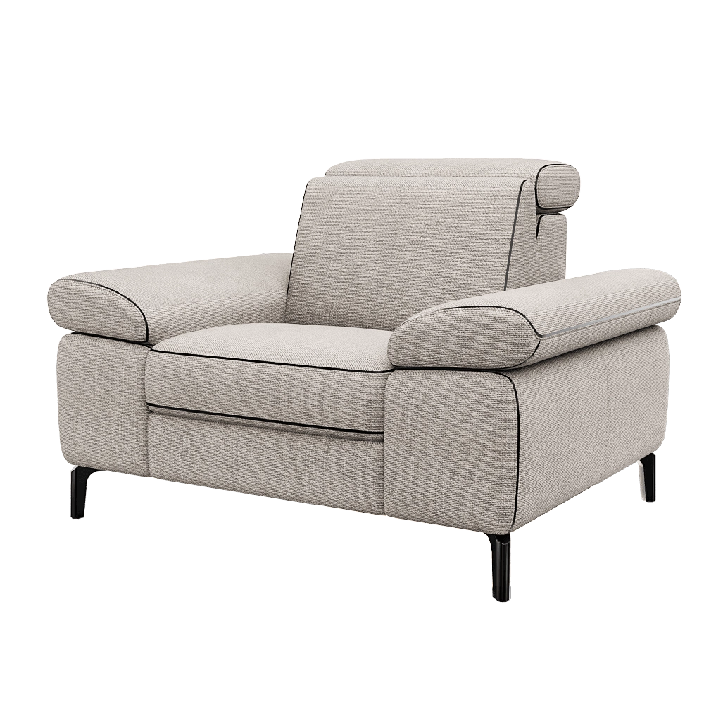 Rom - Armchair Tasman b120 3D Model