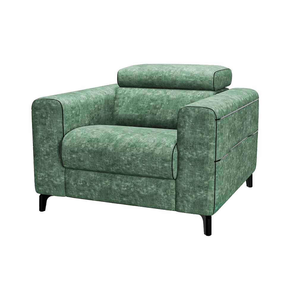 Rom - Armchair Tinos b100 3D Model