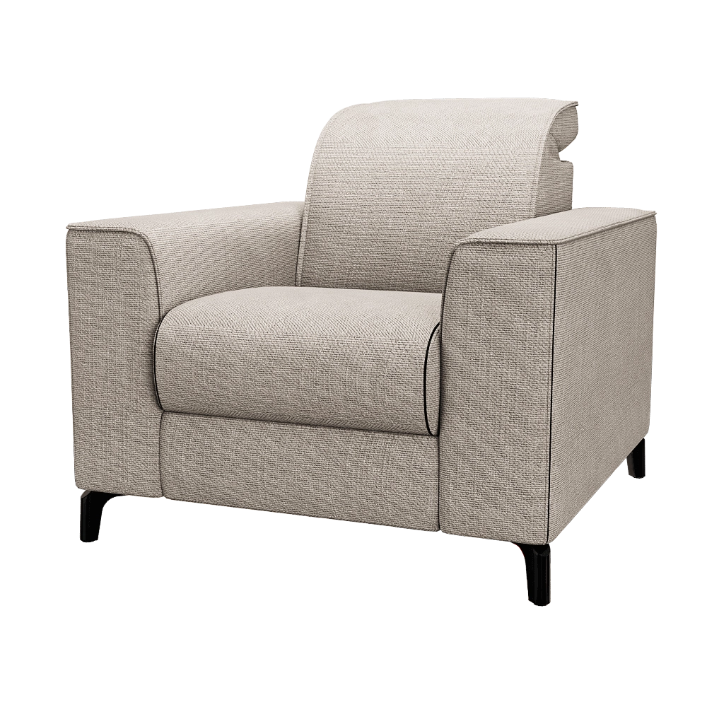 Rom - Armchair Triton b90 3D Model