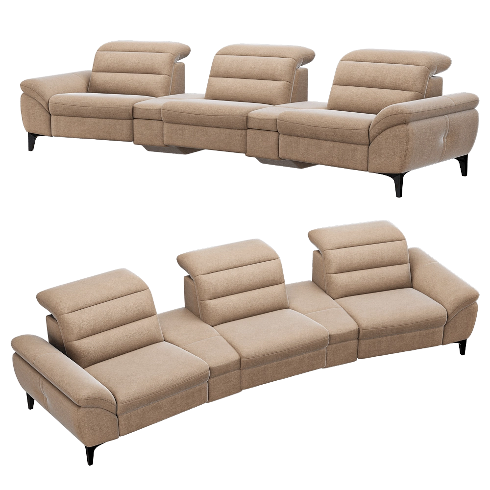 Rom - Sofa Daphne 1 3D Model