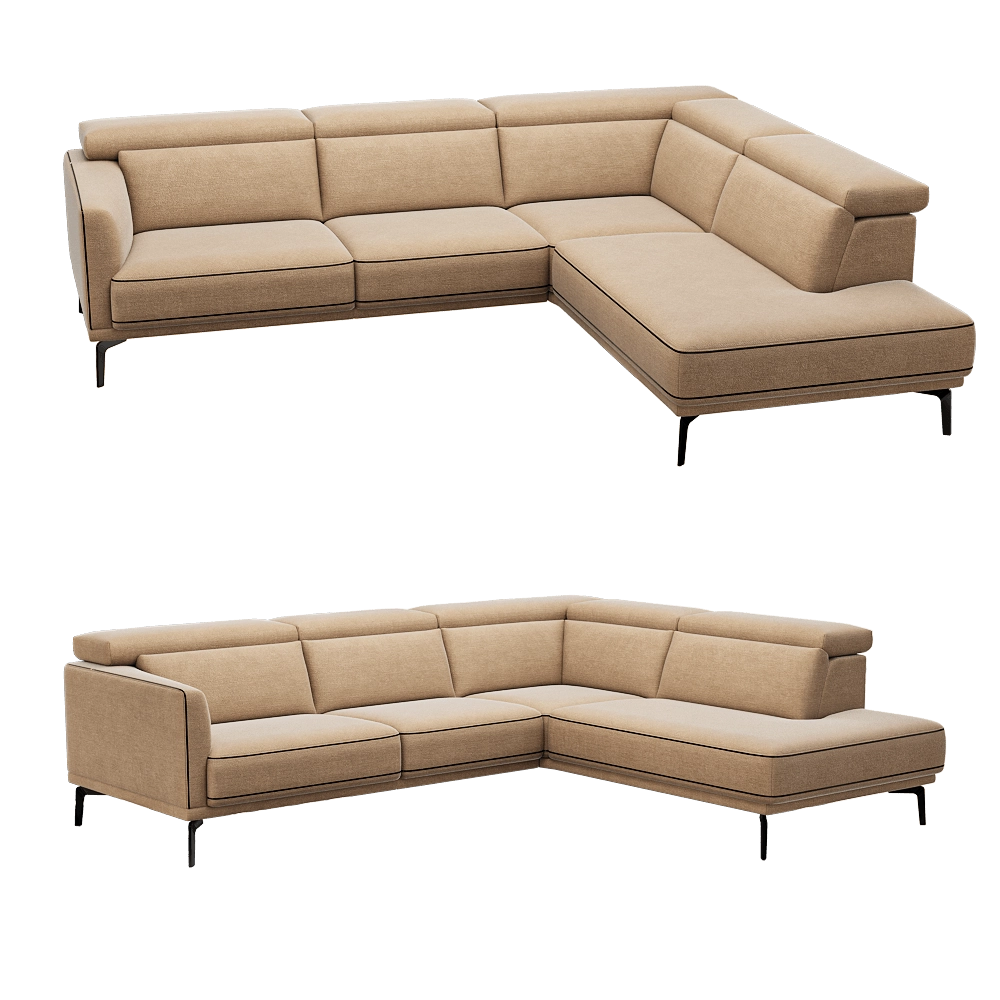 Rom - Sofa Kingston 2 3D Model