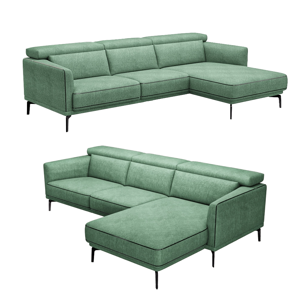 Rom - Sofa Kingston 3 3D Model