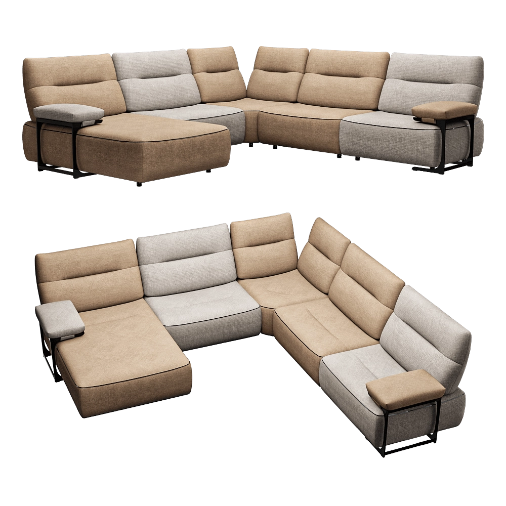 Rom - Sofa Vegas 3D Model
