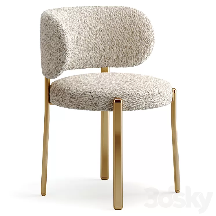 Roma chair by TURRI 3D Model Free