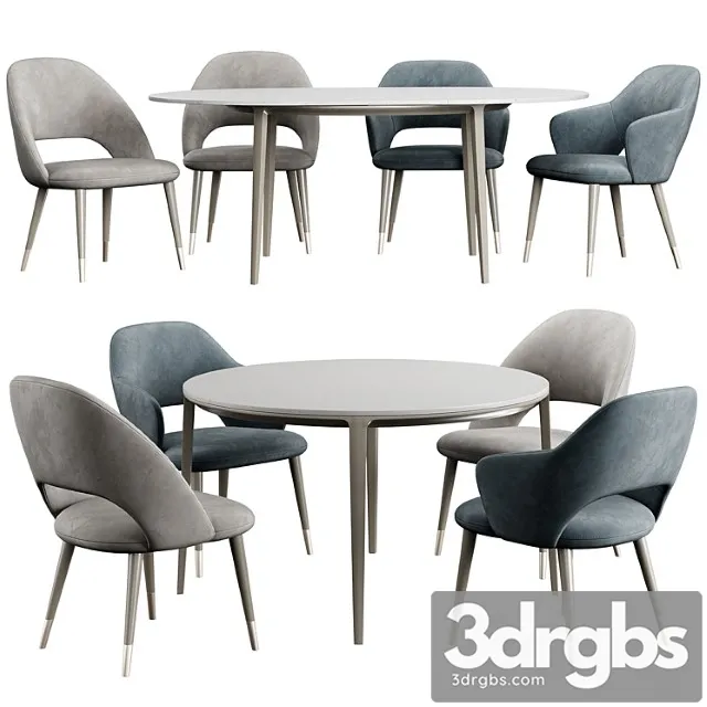 Roma Chair Table 3D Model Free