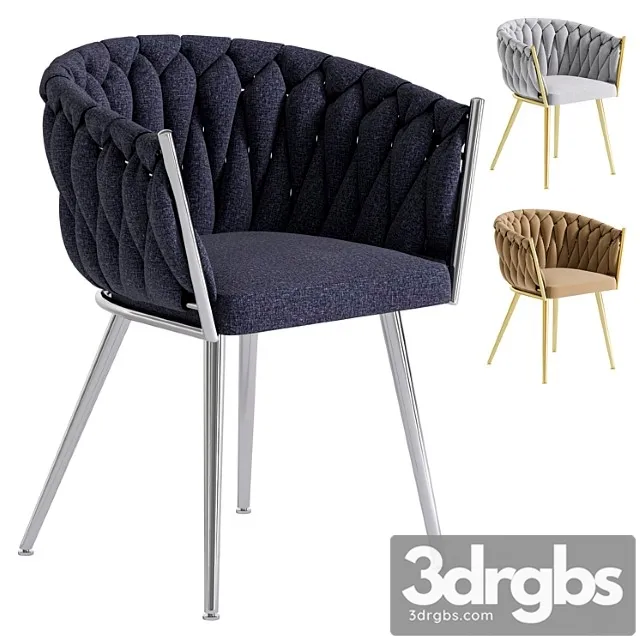 Roma lux velvet dining chair