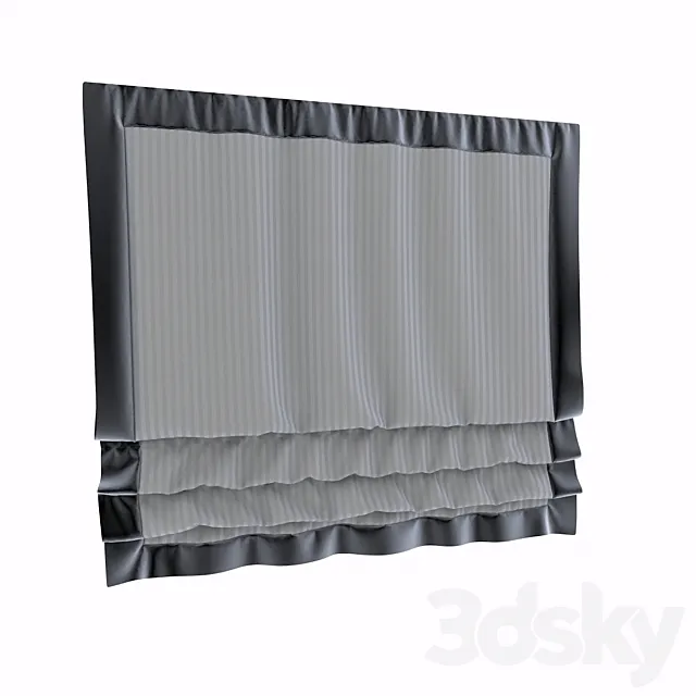 Roman Blind 3D Model