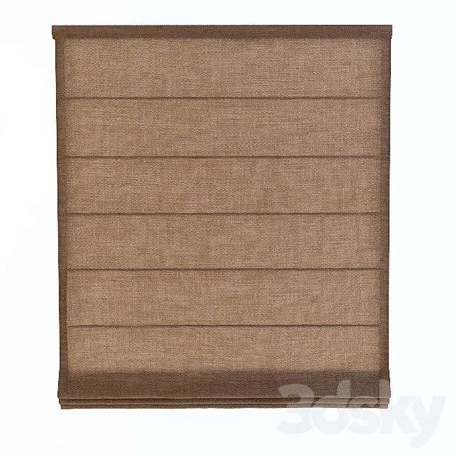 Roman blind 3DModel