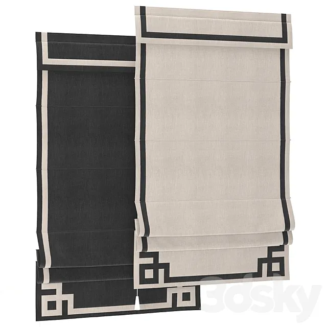 Roman blind 49 3DModel