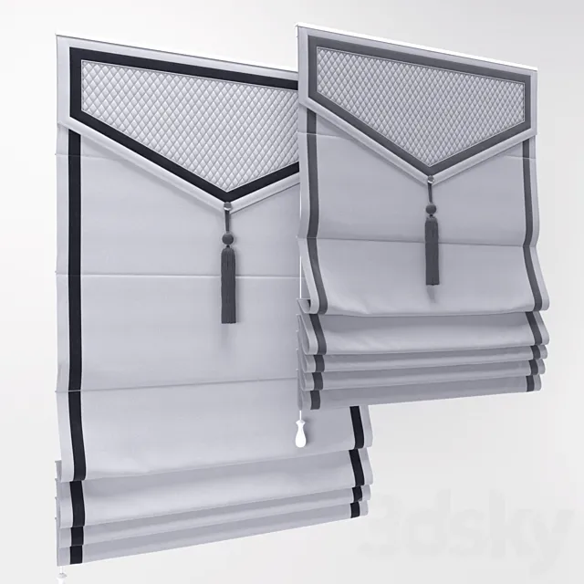 Roman blind 51 3DModel