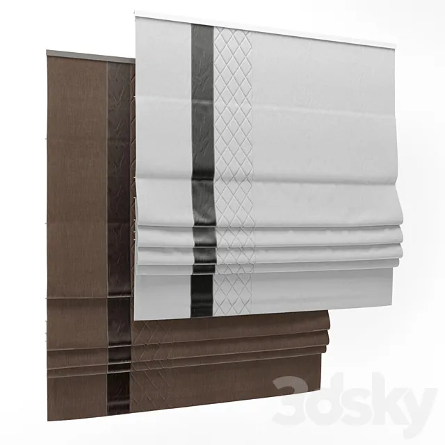 Roman Blind 60 3D Model