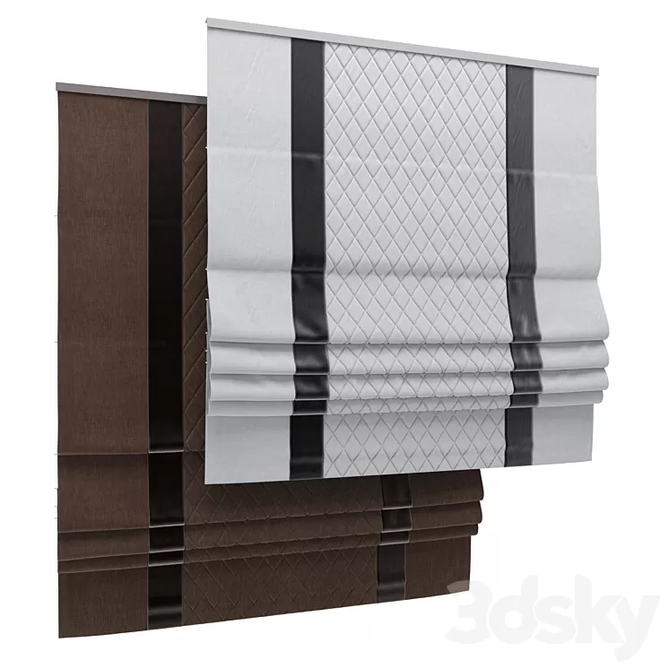 Roman Blind 61 3D Model